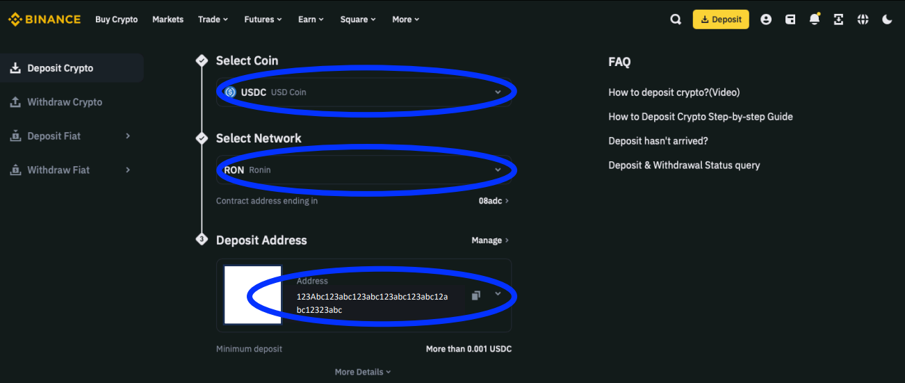 Binance Step 3